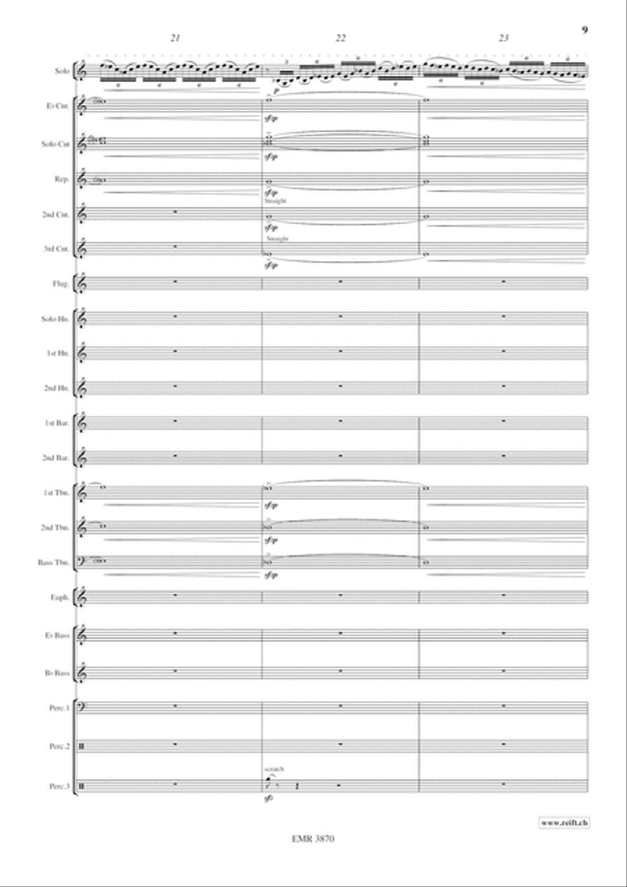 Adventure Quest Brass Band scores gallery preview page 9