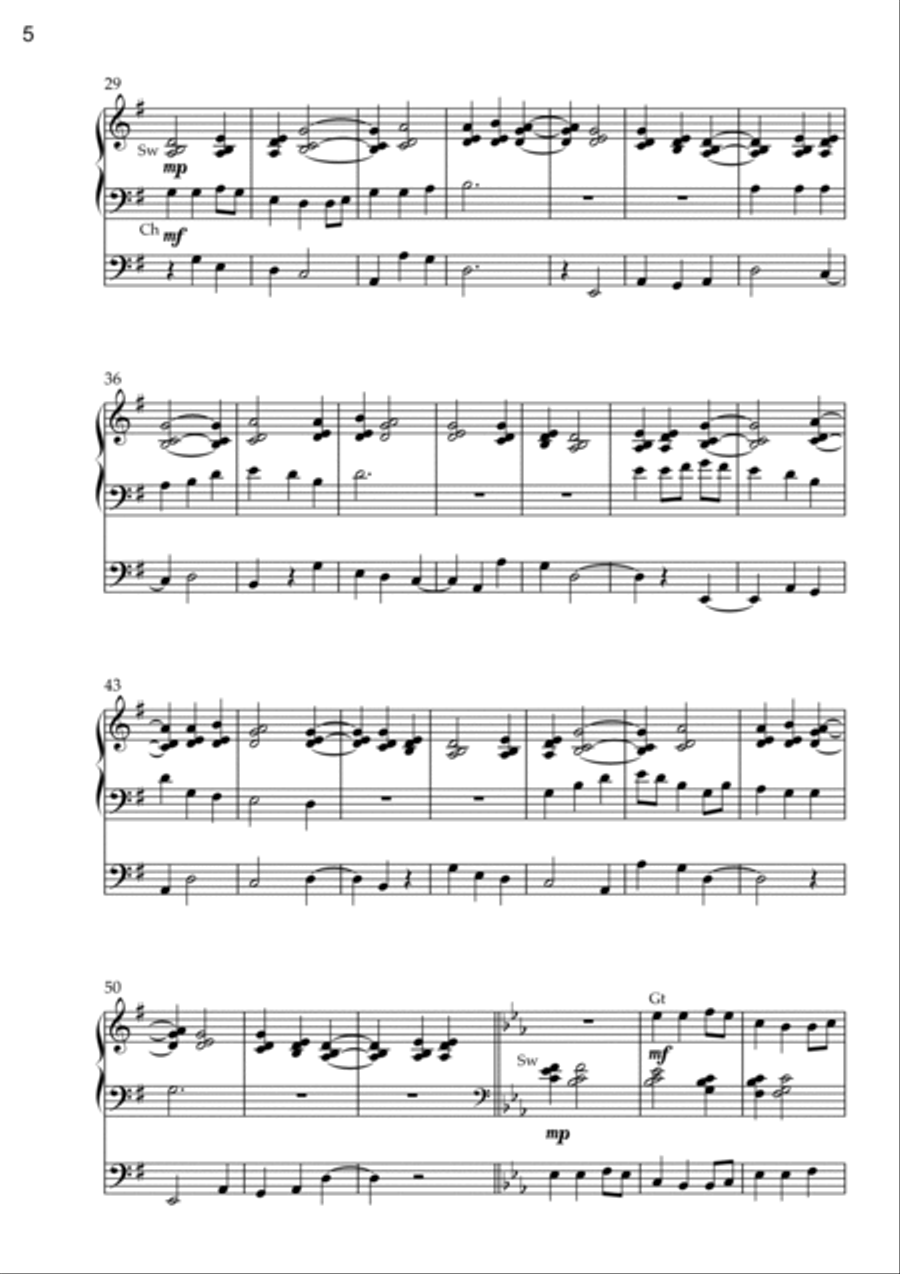 Lent Organ Music, Vol. 1 by Vidas Pinkevicius Organ Solo scores gallery preview page 6