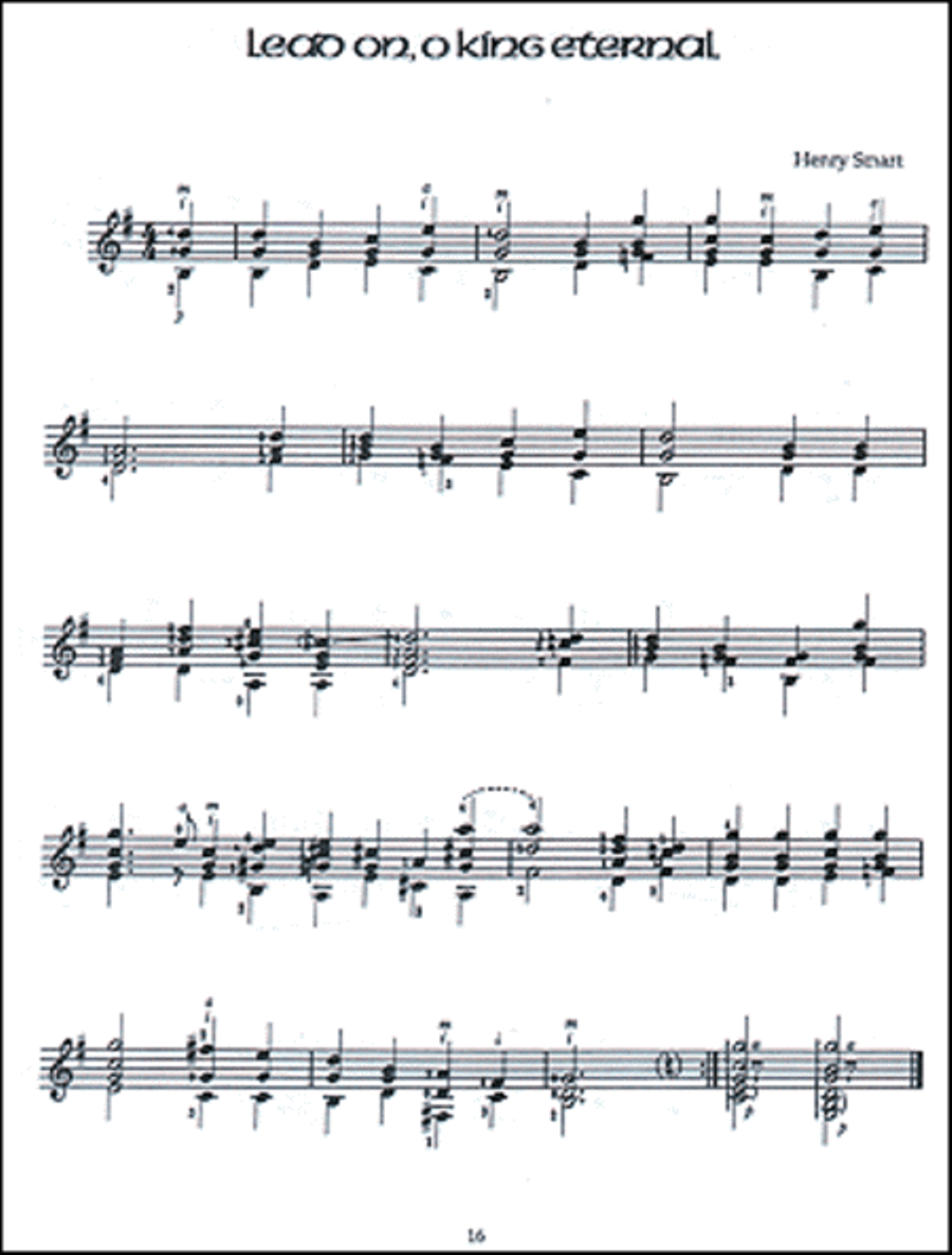 Favorite Hymns for Classical Guitar Acoustic Guitar scores gallery preview page 3