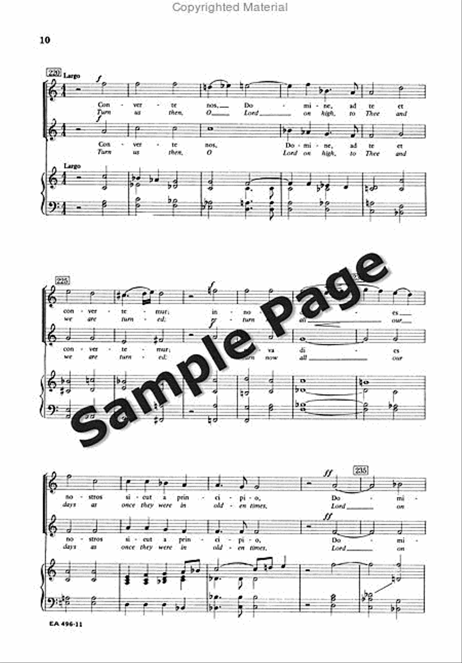 O Remember Lord 4-Part scores gallery preview page 11