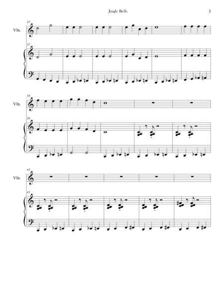 Jingle Bells (Jazz Piano & Violin)