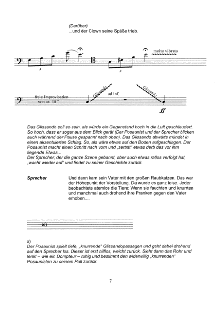 Die Geschichte von Philipp Trombone scores gallery preview page 6