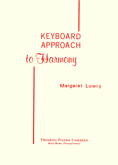 Keyboard Approach To Harmony