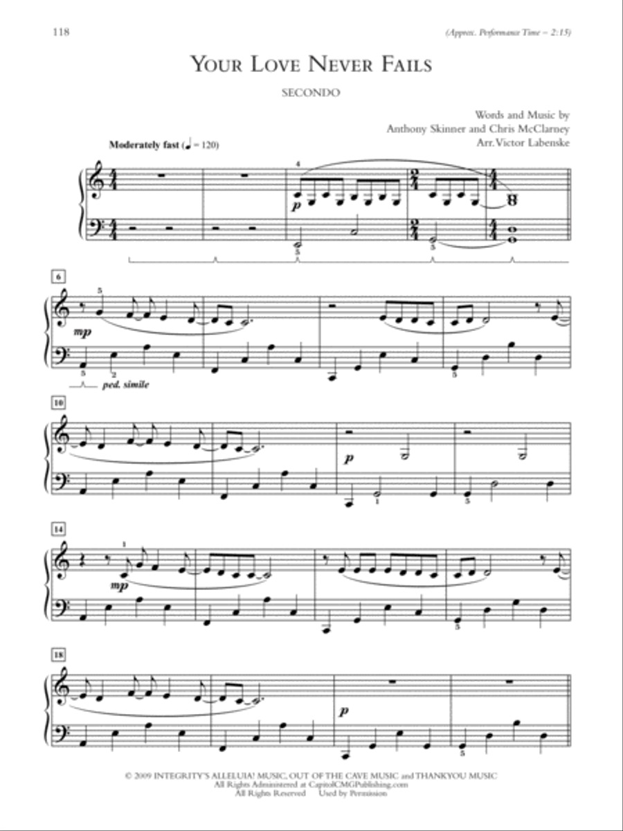 Sunday Morning Praise Duet Companion Small Ensemble scores gallery preview page 4