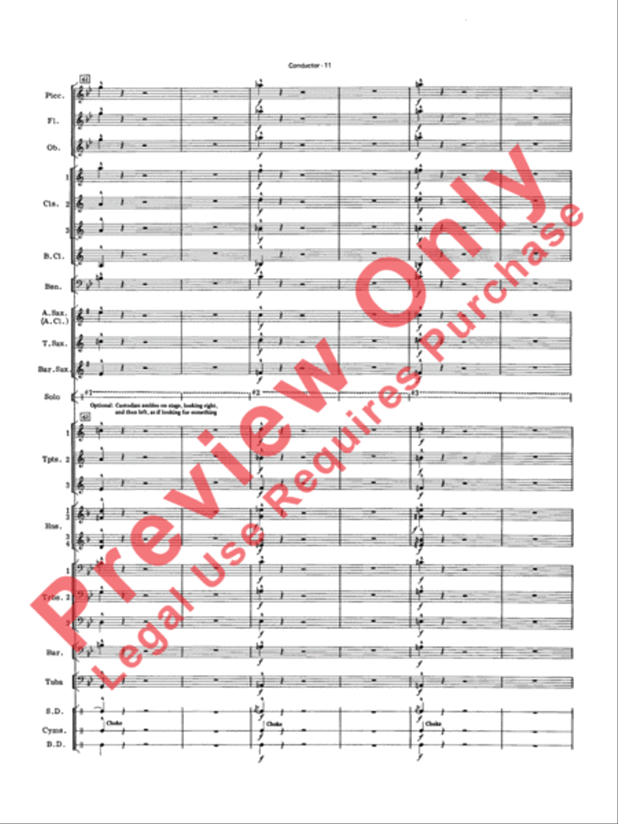 The Homeowners Guide to Making Music Concert Band scores gallery preview page 14