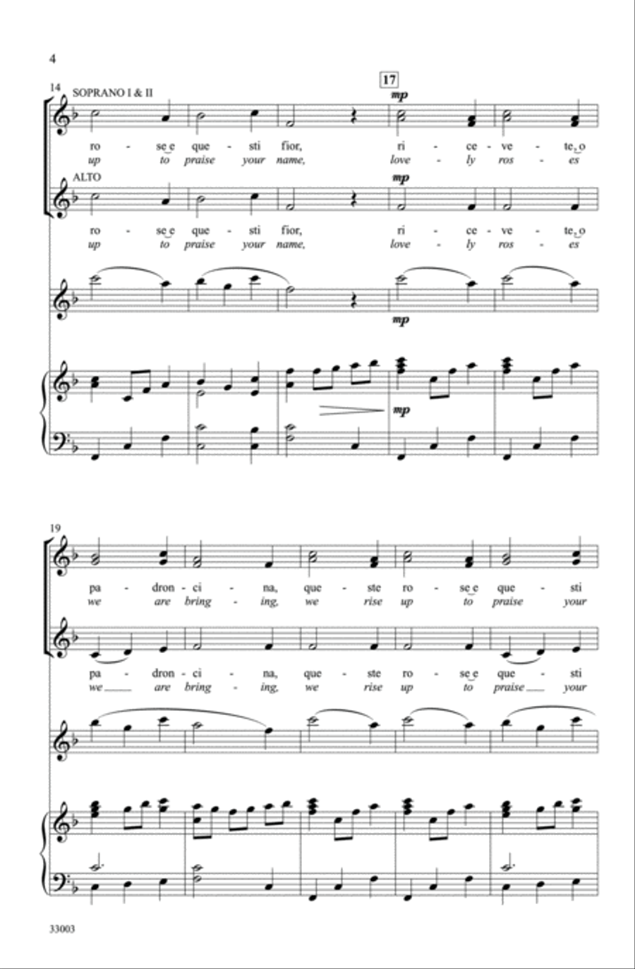 Ricevete Women's Choir scores gallery preview page 3