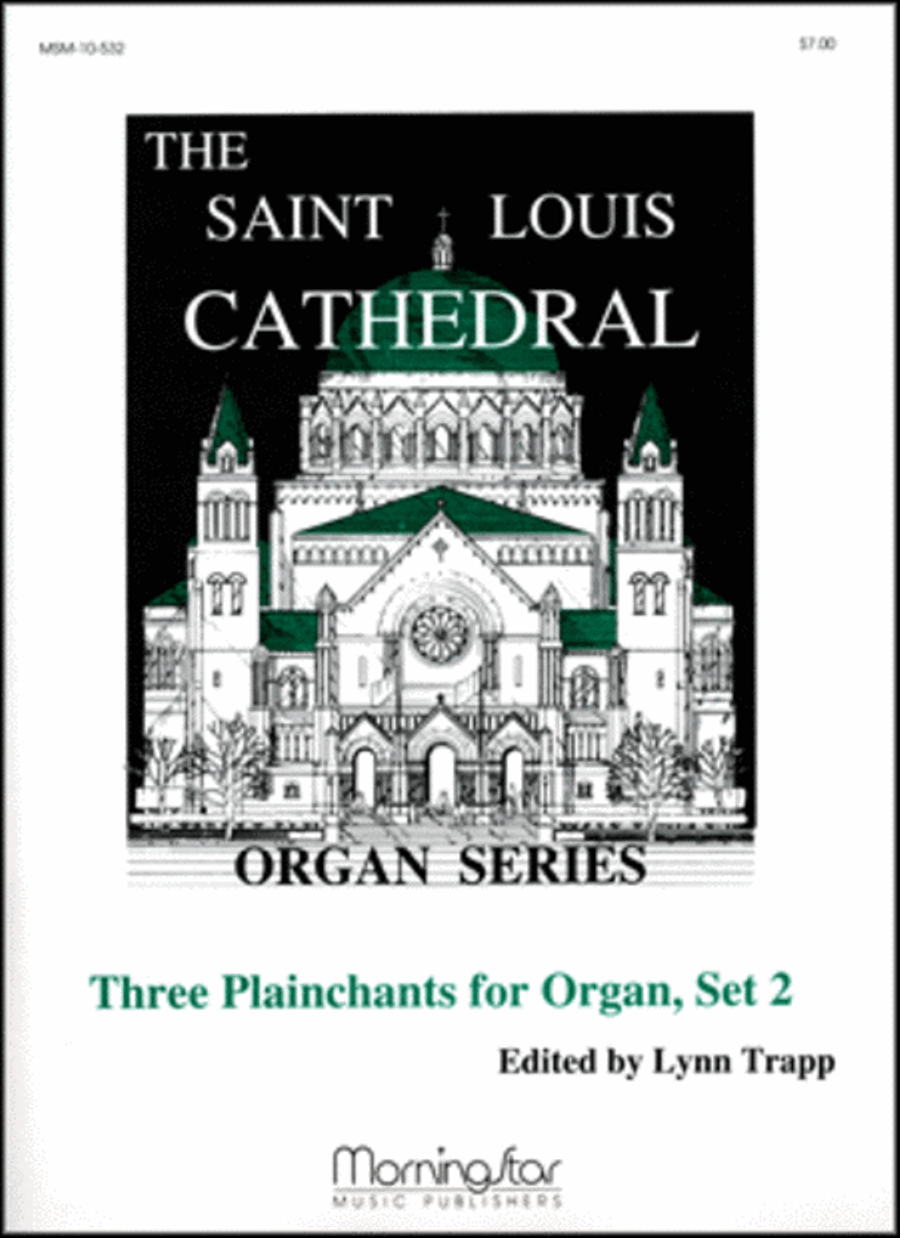 Three Plainchants for Organ, Set 2 Organ scores gallery preview page 1
