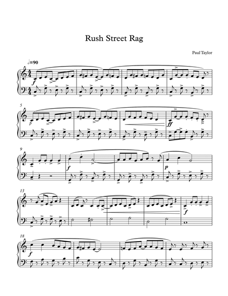 Rush Street Rag image number null