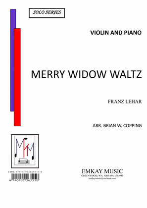 Book cover for MERRY WIDOW WALTZ – VIOLIN & PIANO
