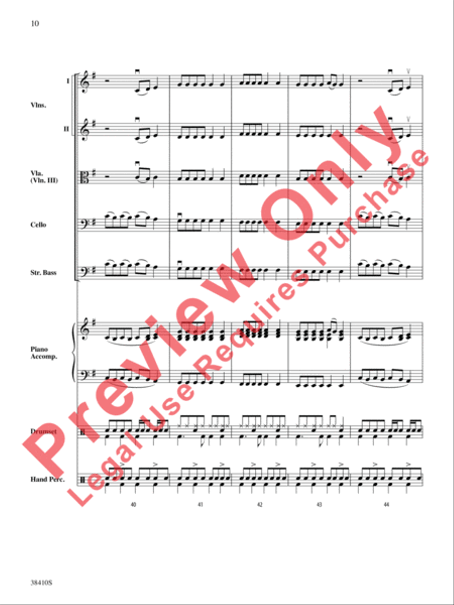 Any Way You Want It String Orchestra scores gallery preview page 11