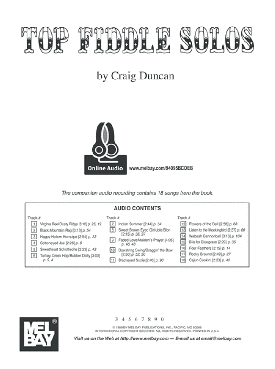 Top Fiddle Solos Violin scores gallery preview page 7
