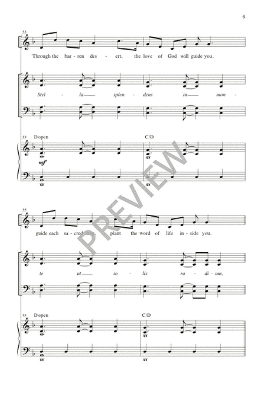 Stella Splendens 4-Part scores gallery preview page 10
