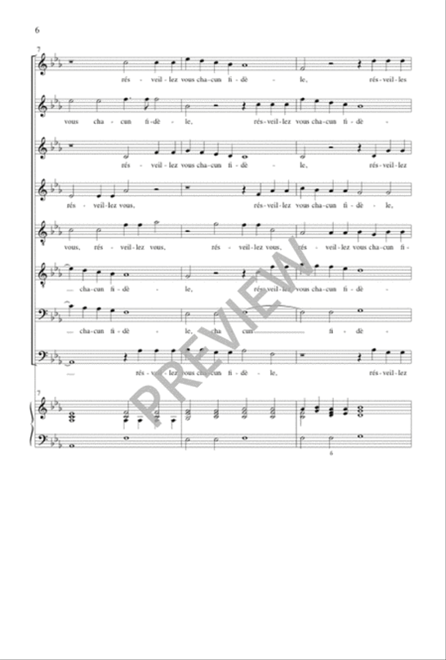 Pseaume 33 Pseaume 33 SSAATTBB scores gallery preview page 7