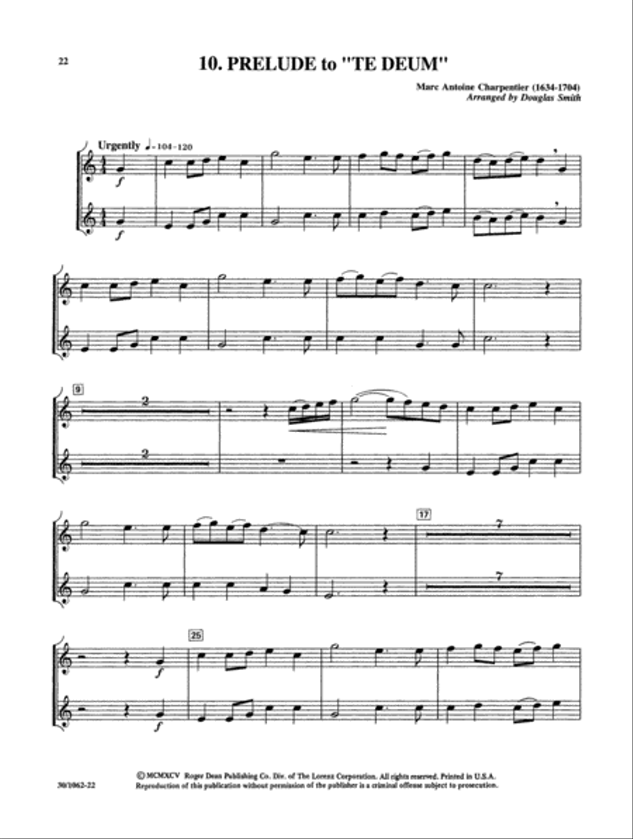 Classics for Trumpet and Keyboard - Trumpet Part Trumpet scores gallery preview page 14