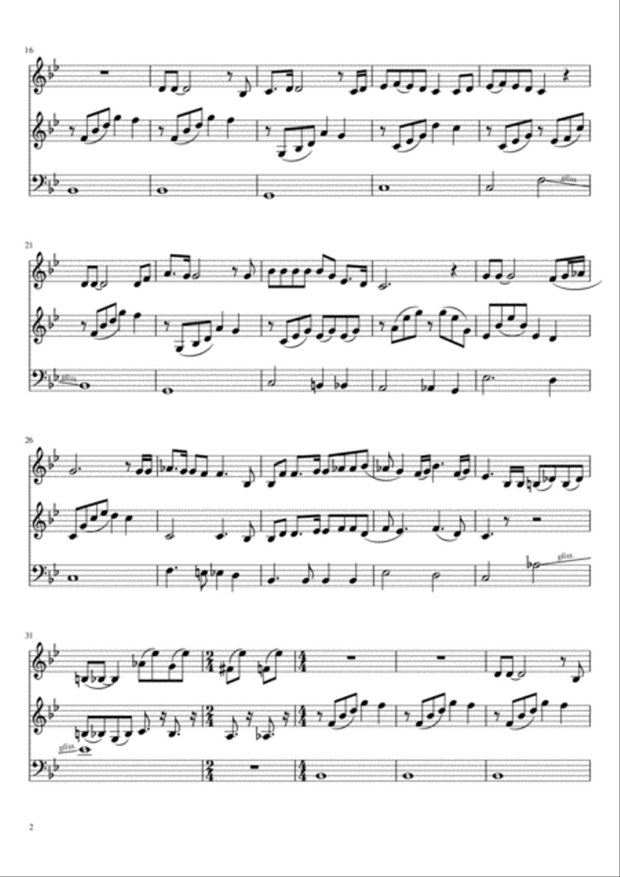 Bohemian Rhapsody Bohemian Rhapsody String Trio scores gallery preview page 2