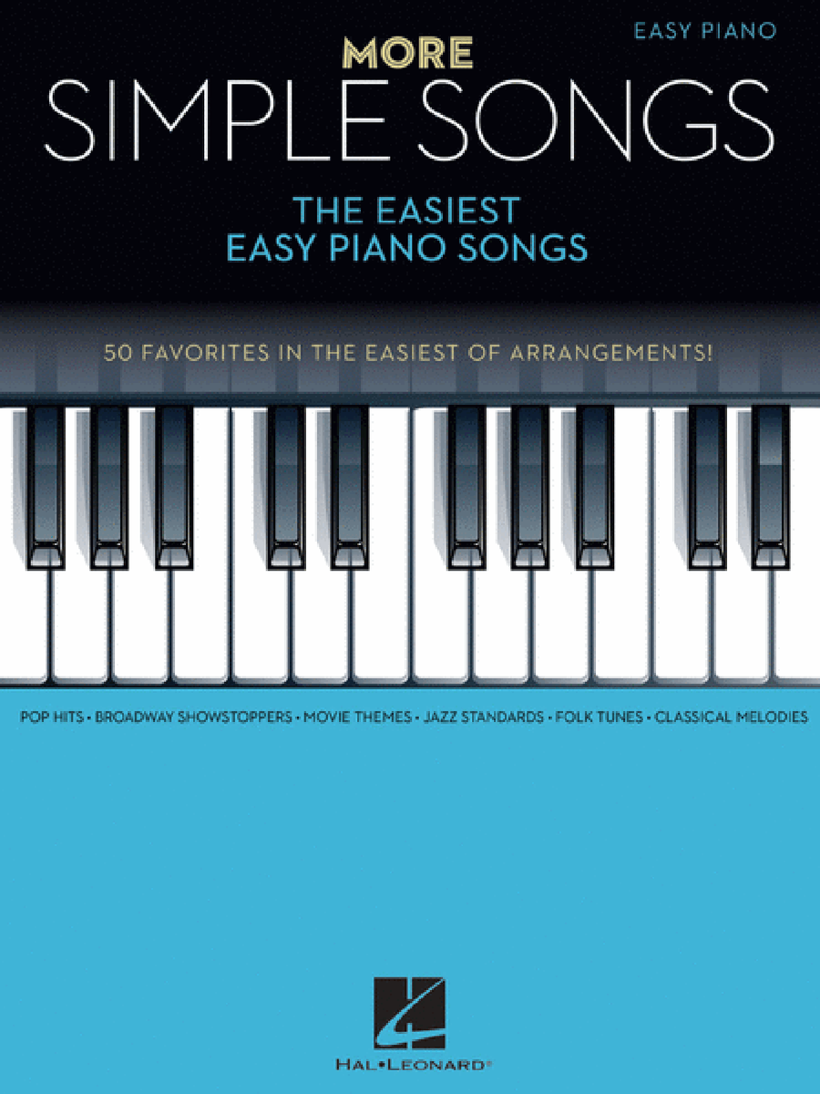 More Simple Songs Easy Piano scores gallery preview page 1