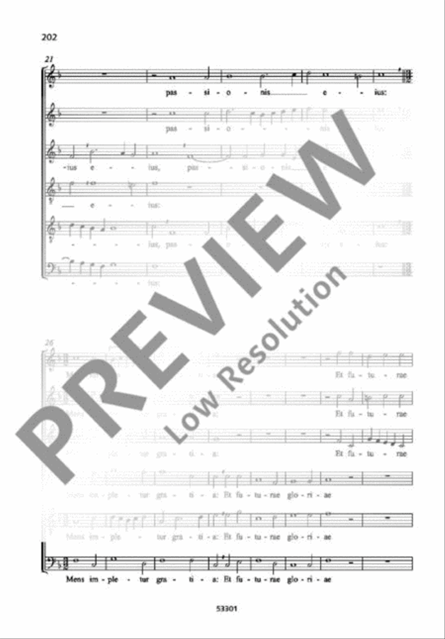O sacrum convivium Mixed Choir scores gallery preview page 4