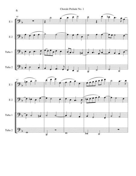 Chorale Prelude No. 1