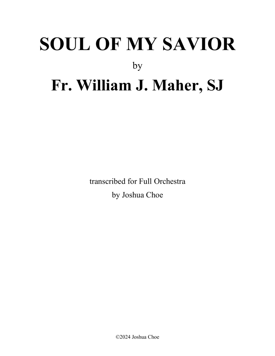 Soul of My Savior image number null