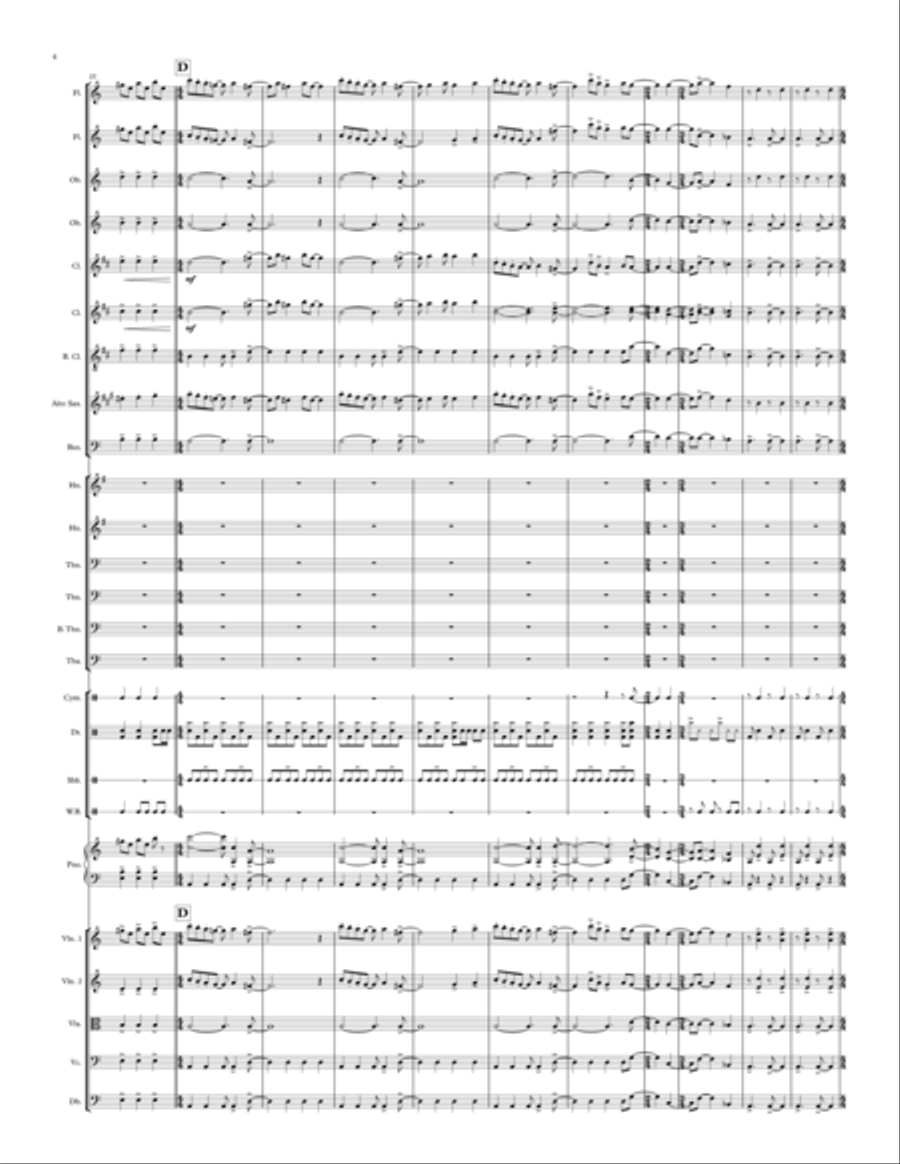 Classical Gas Full Orchestra scores gallery preview page 4