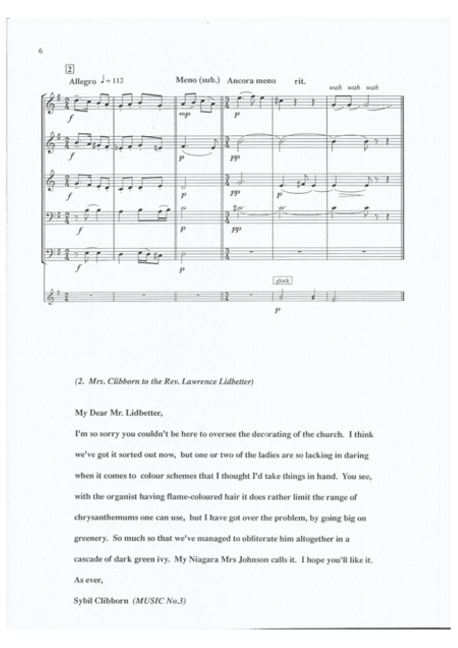 The Decorations Brass Quintet scores gallery preview page 9