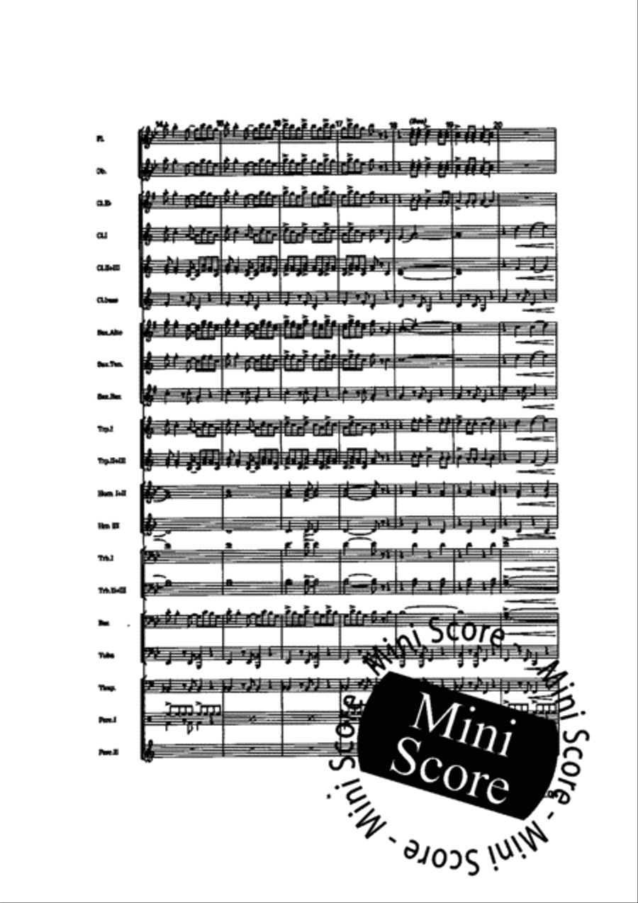 Spanish Harlem Concert Band scores gallery preview page 7