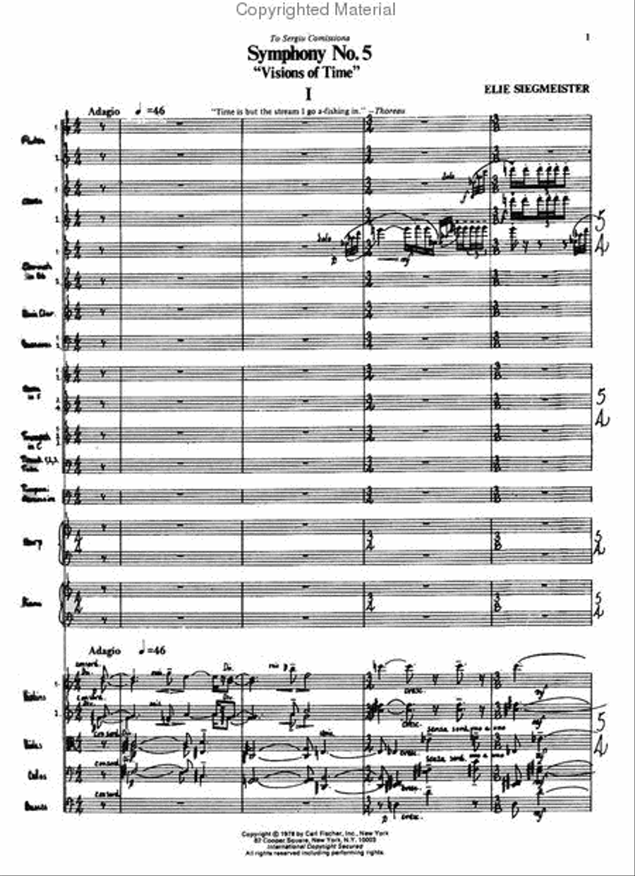 Symphony No. 5 Symphony No. 5 Orchestra scores gallery preview page 2