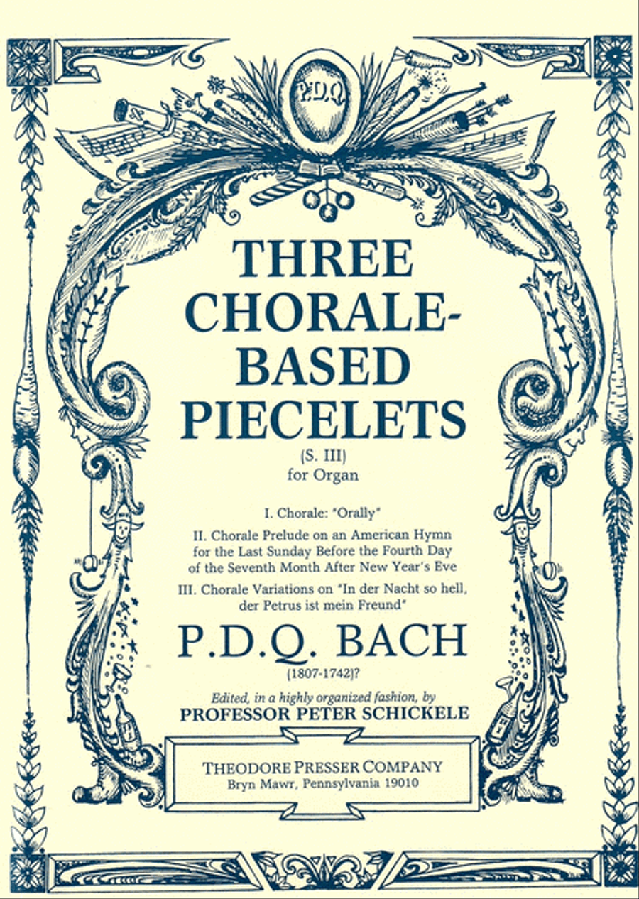 Three Chorale-Based Piecelets Chamber Music scores gallery preview page 1