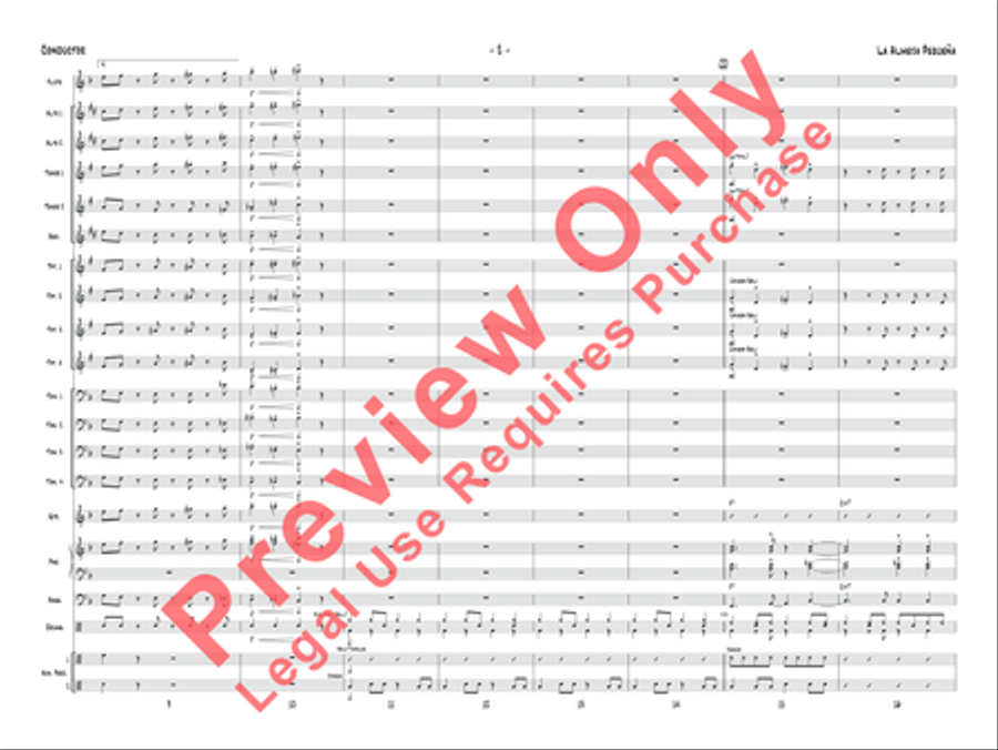 La Almeja Pequeña La Almeja Pequeña Jazz Ensemble scores gallery preview page 3