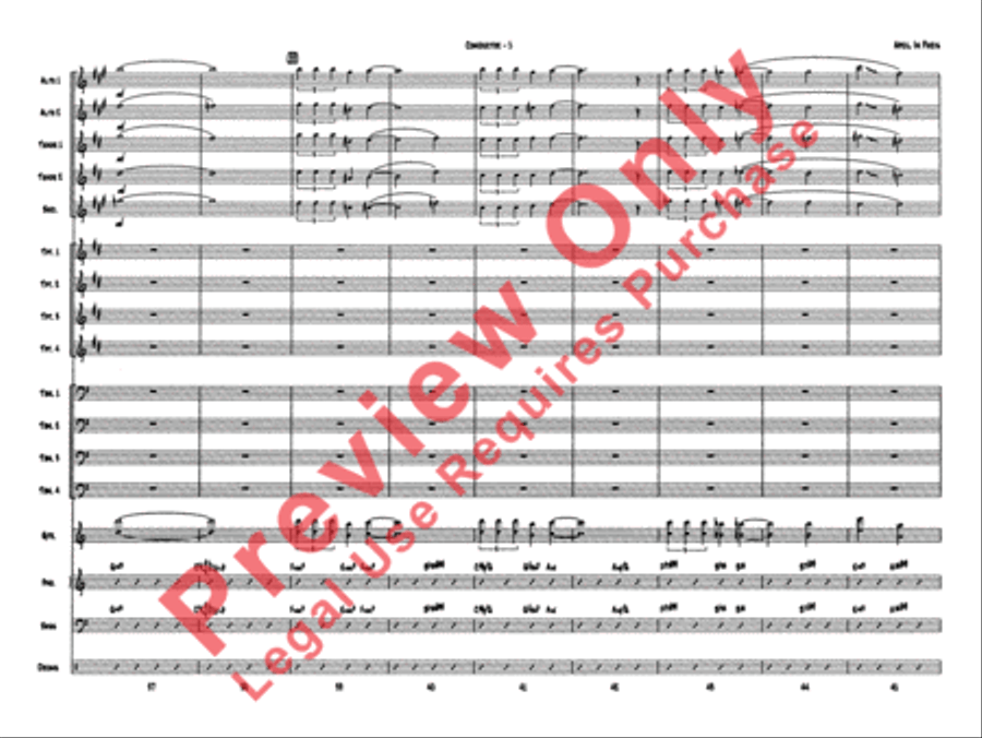 April in Paris Jazz Ensemble scores gallery preview page 8