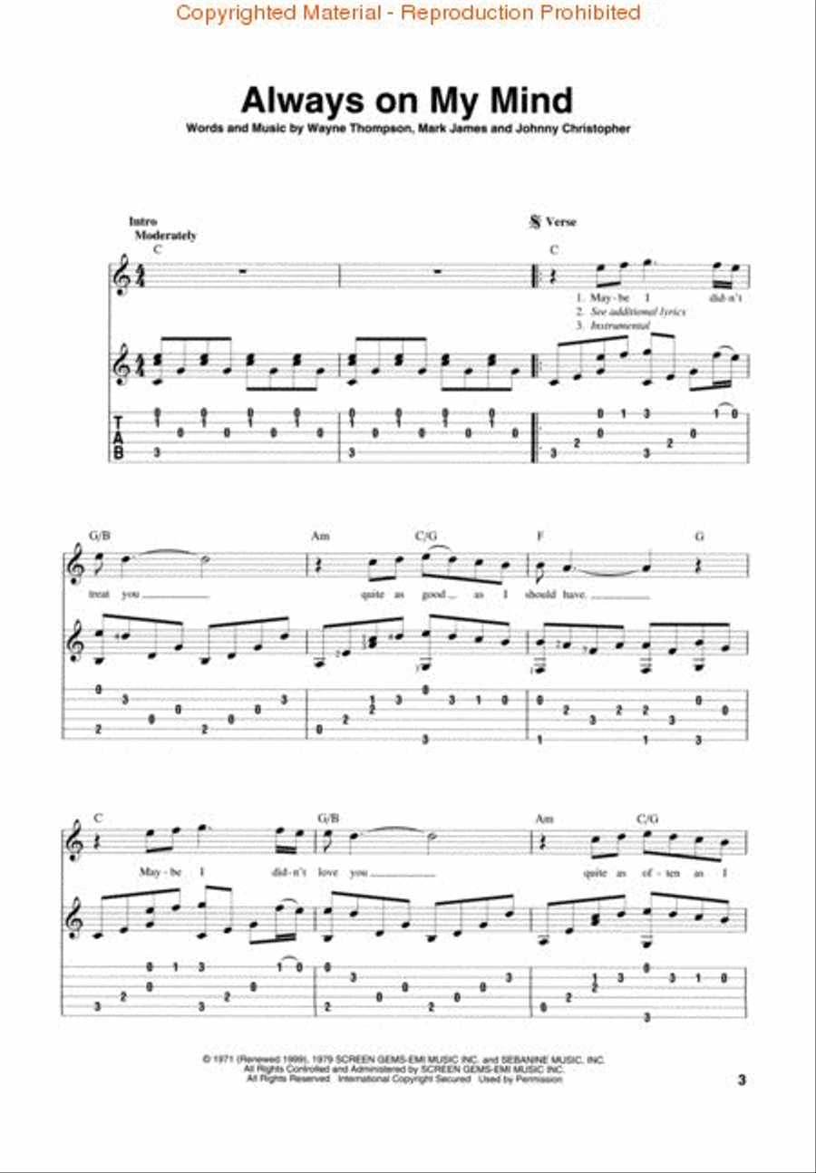 Fingerpicking Country Fingerpicking Country Electric Guitar scores gallery preview page 2