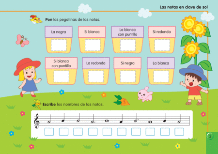 Teoria Musical para Ninos [Music Theory for Young Children], Book 2
