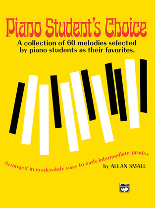 Book cover for Piano Student's Choice