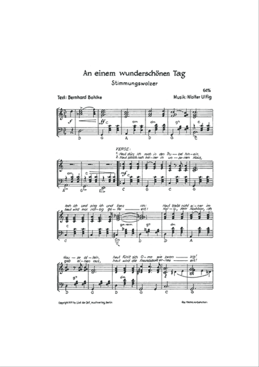 An einem wunderschonen Tag Voice scores gallery preview page 3