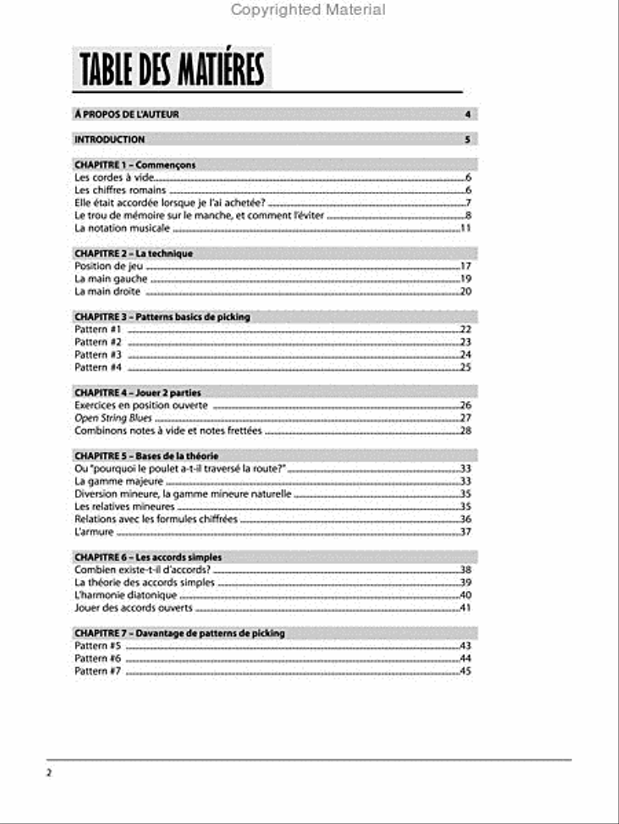 Fingerstyle Debutante Acoustic Guitar scores gallery preview page 2
