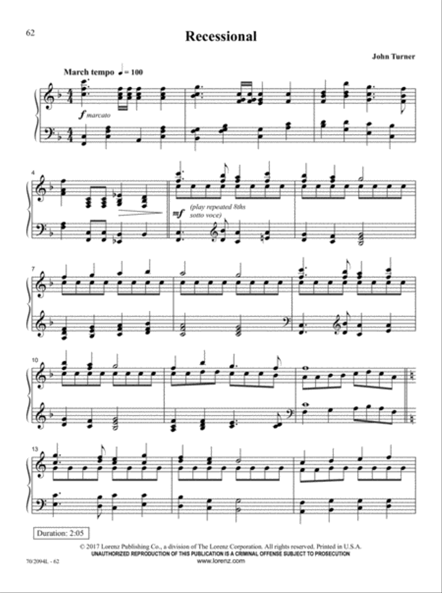 The Church Pianist's Library, Vol. 22 Piano Solo scores gallery preview page 22