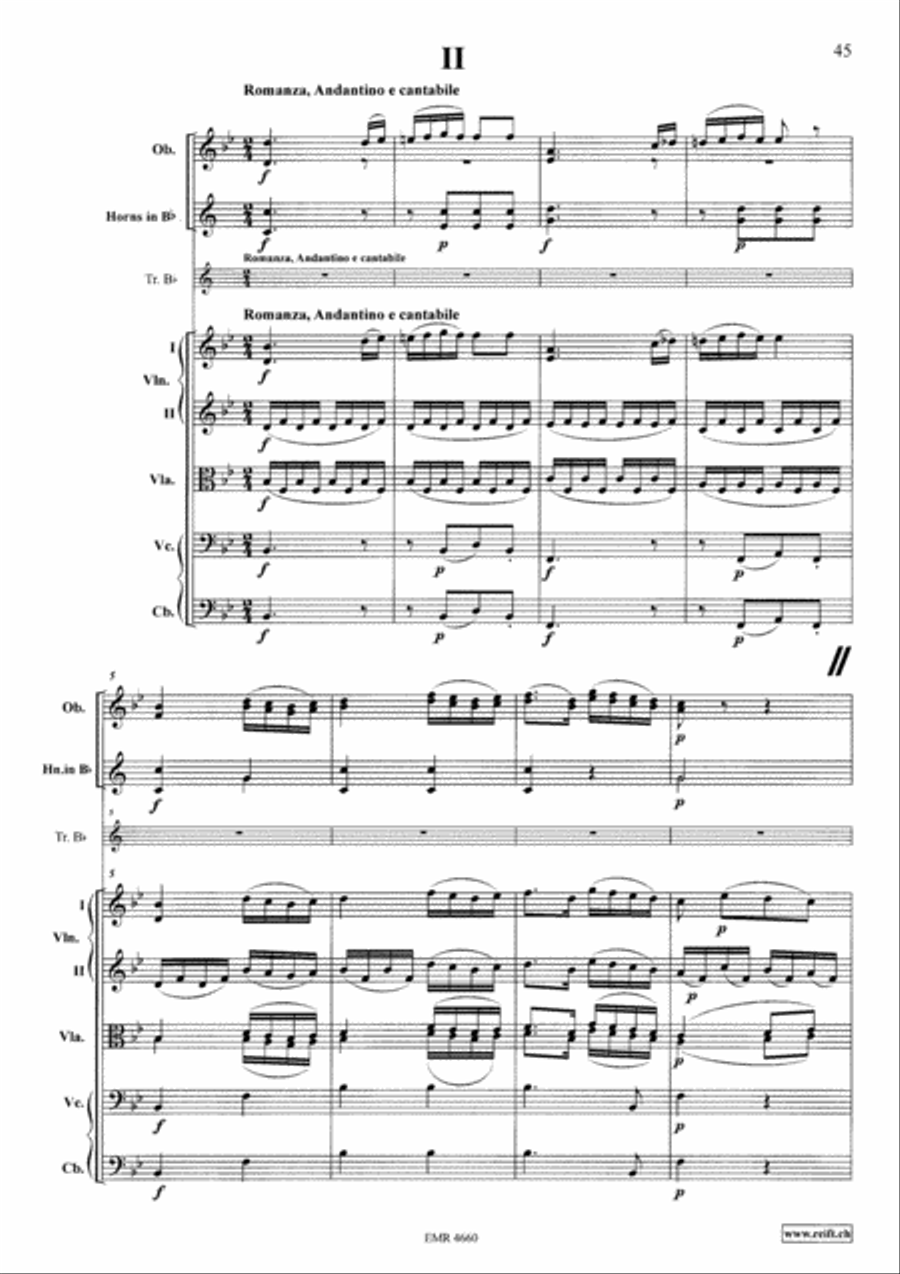 Grand Concerto in F Major Orchestra scores gallery preview page 12