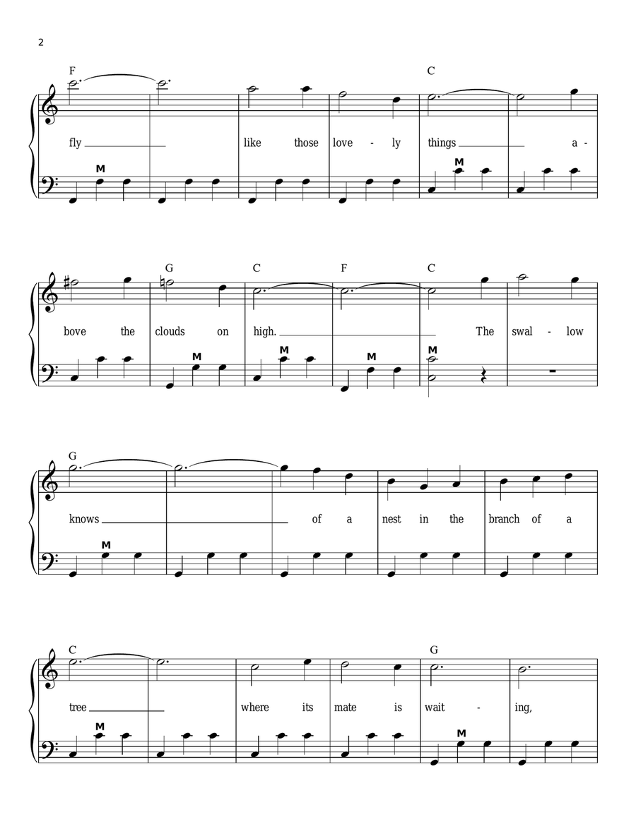 La Golondrina La Golondrina Accordion scores gallery preview page 2