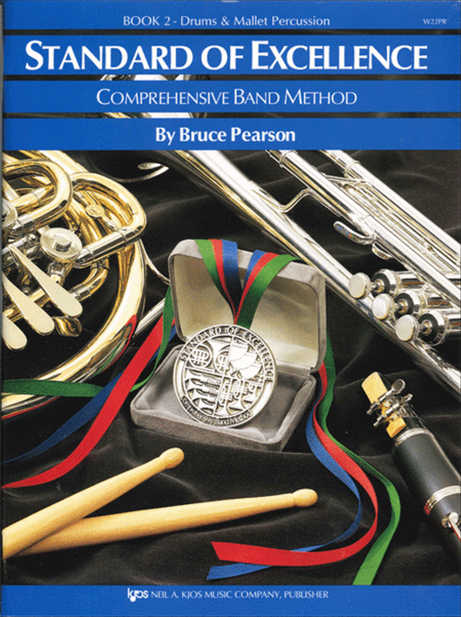 Standard of Excellence Book 2, Drums & Mallet Percussion Concert Band Methods scores gallery preview page 1