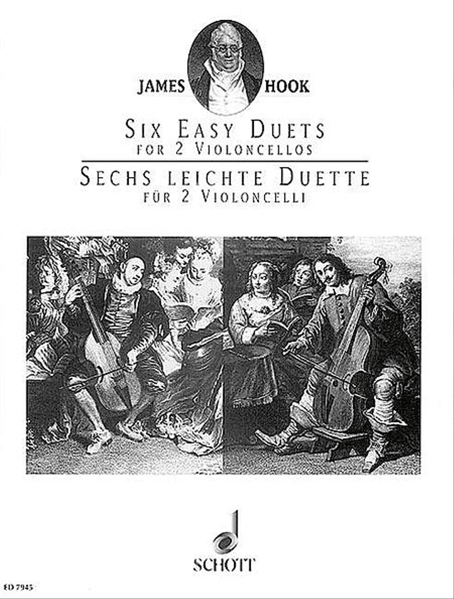 6 Easy Duets, Op. 58 String Duet scores gallery preview page 1