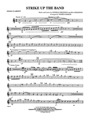 Strike Up the Band: 2nd B-flat Clarinet