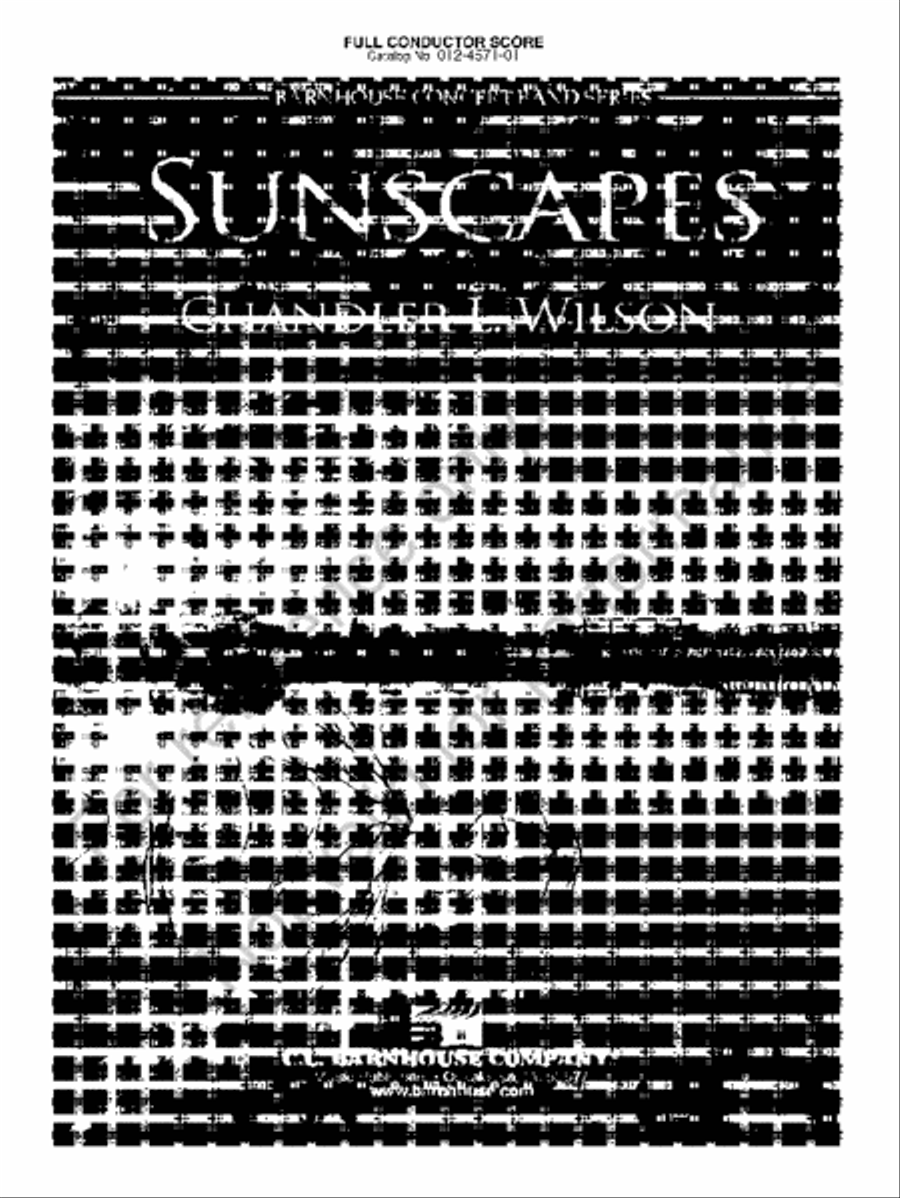 Sunscapes Sunscapes Concert Band scores gallery preview page 2