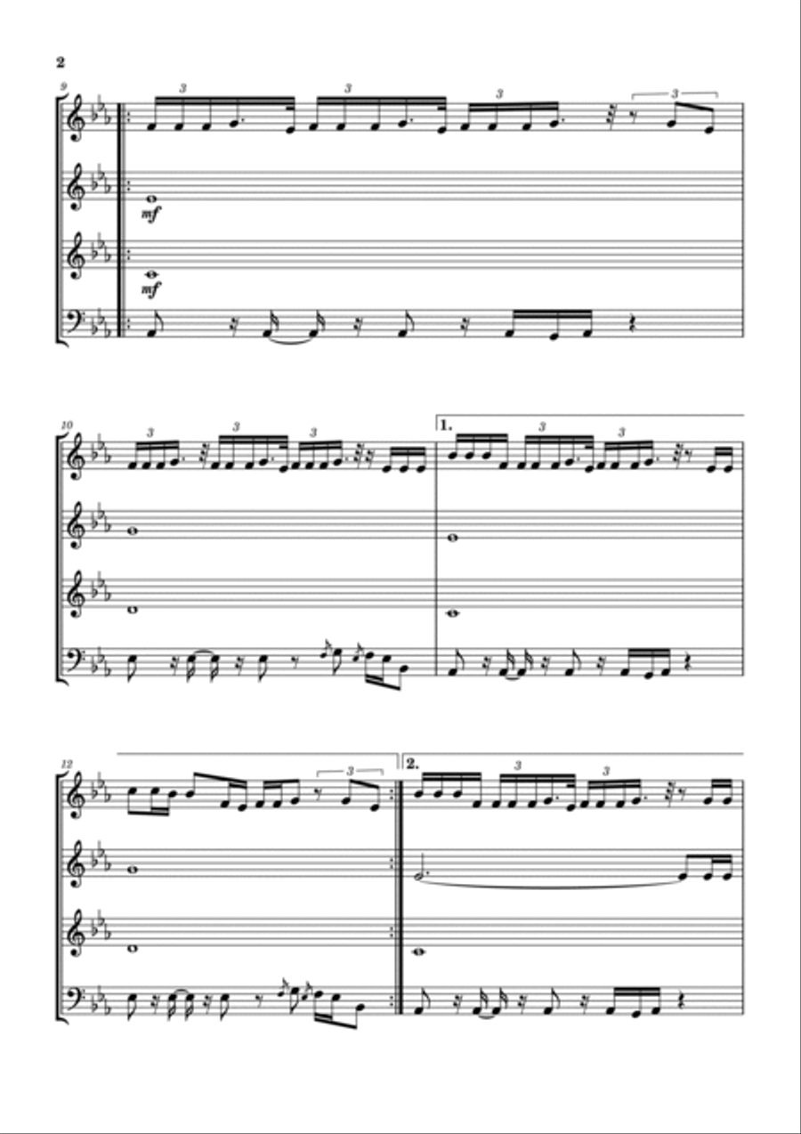 Seasons Seasons Woodwind Quartet scores gallery preview page 3