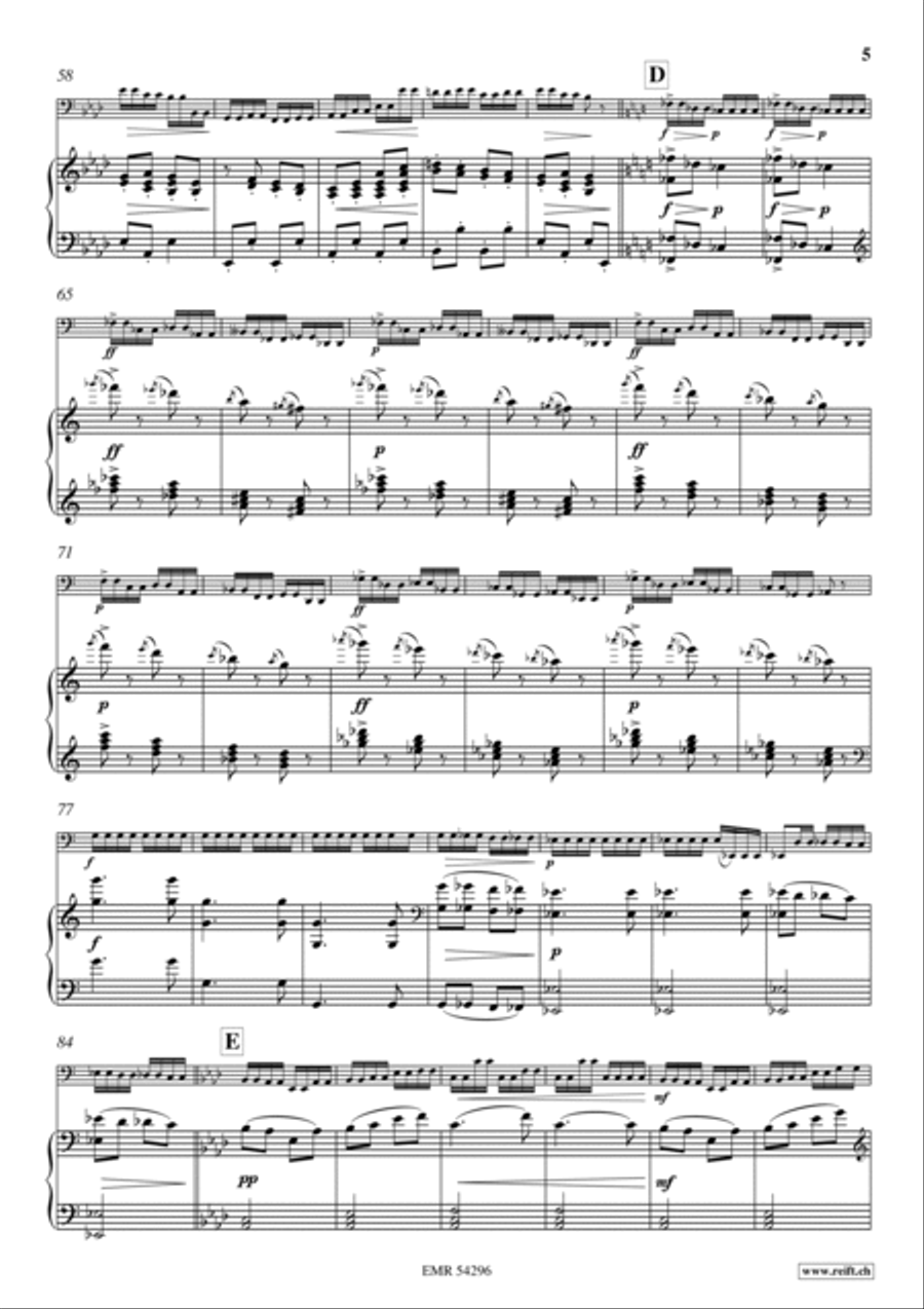 Elfentanz Elfentanz Bassoon Solo scores gallery preview page 6
