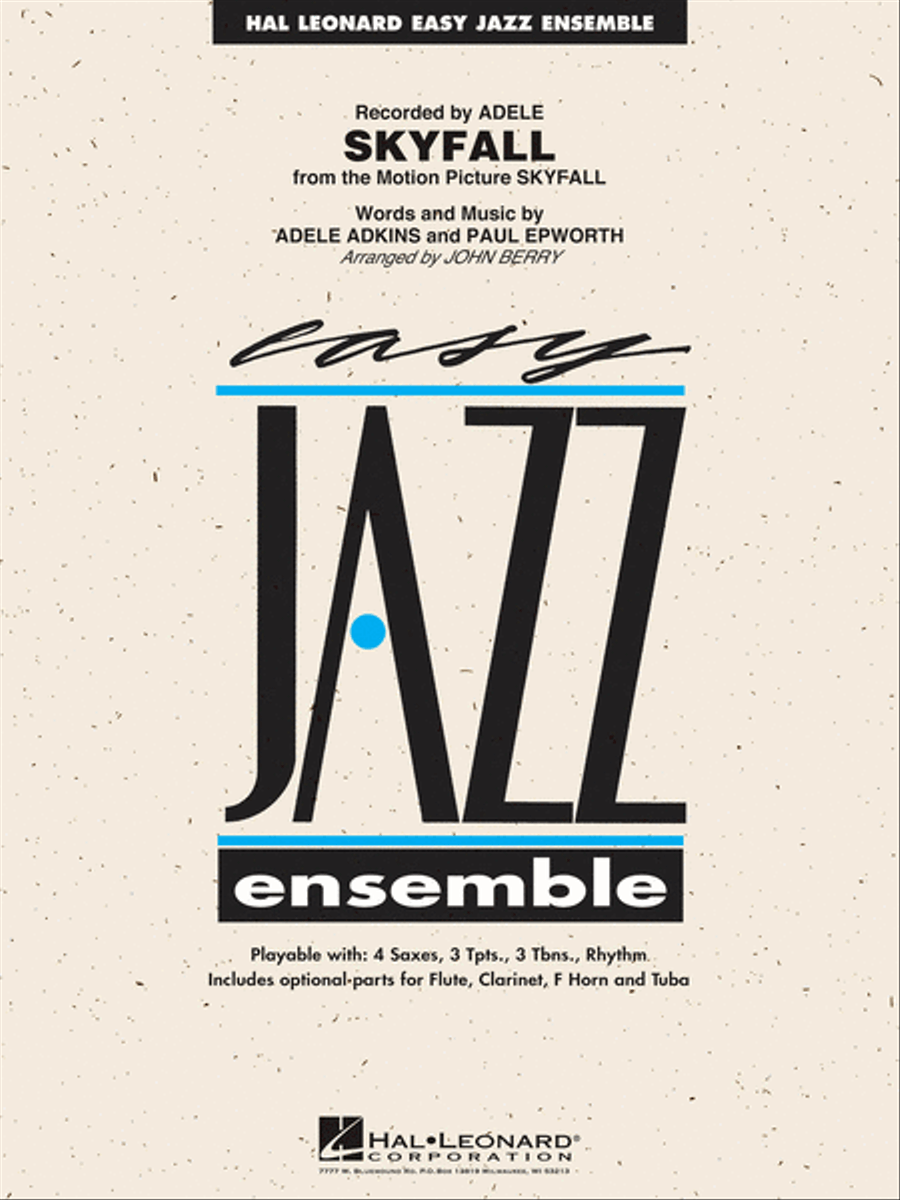 Skyfall Jazz Ensemble scores gallery preview page 1
