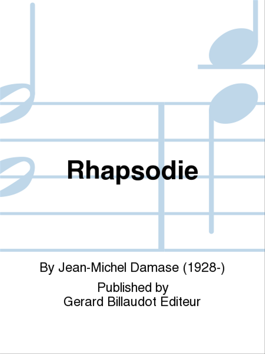 Rhapsodie Flute Solo scores gallery preview page 1