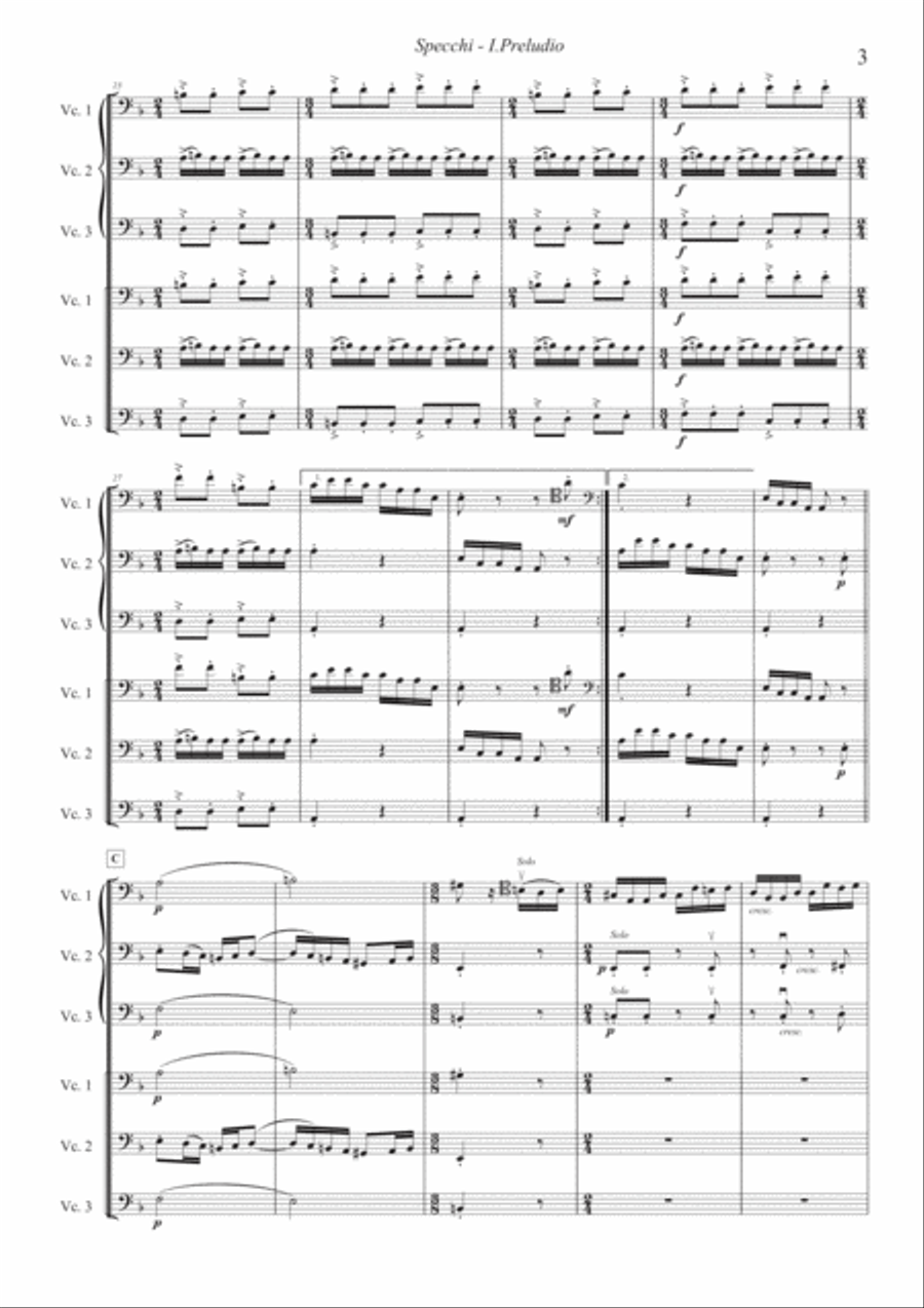 Salvatore Passantino: SPECCHI (ES-21-049) - Score Only