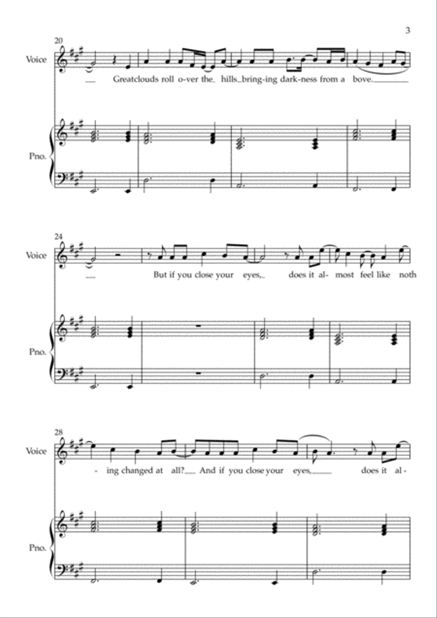 Pompeii Voice scores gallery preview page 3
