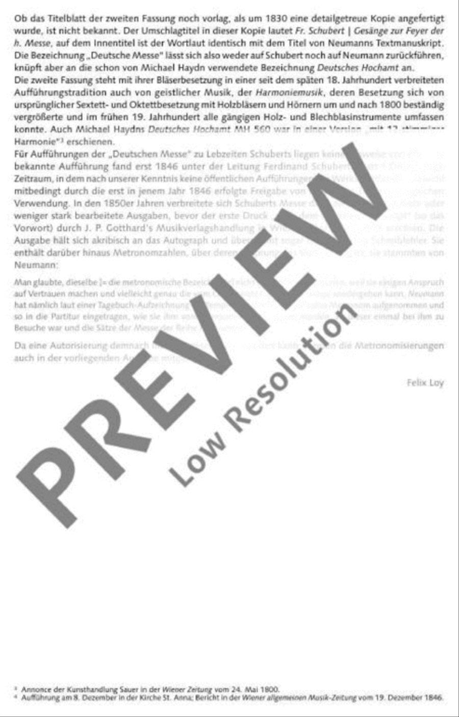 German Mass 4-Part scores gallery preview page 4