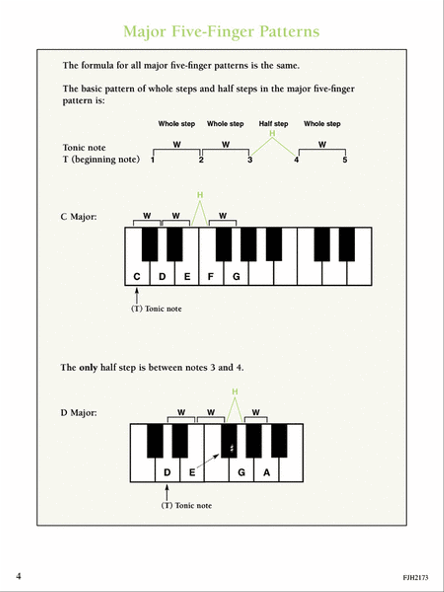 Play Your Scales & Chords Every Day, Book 1 Piano Method scores gallery preview page 2